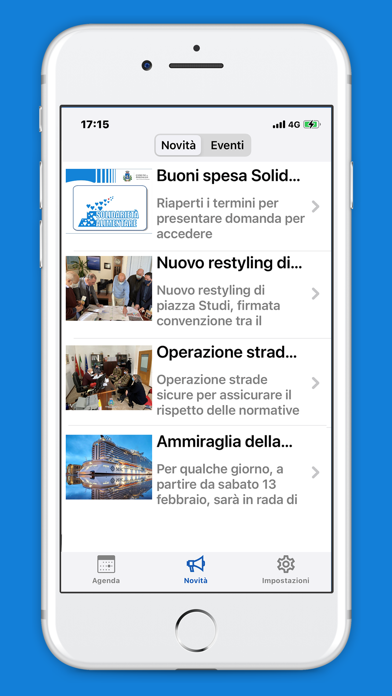 Screenshot of App per il Comune3
