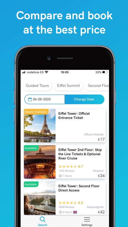 TourScanner: Compare Tours