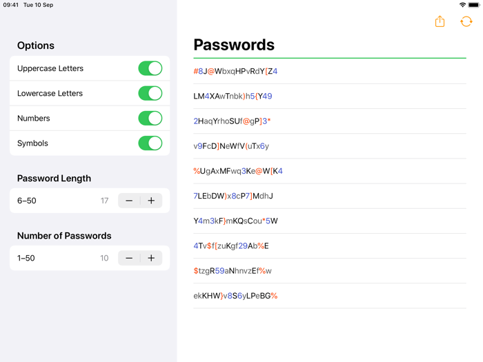 Sklv Password Generator