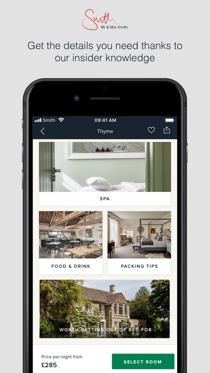 Mr & Mrs Smith boutique hotels
