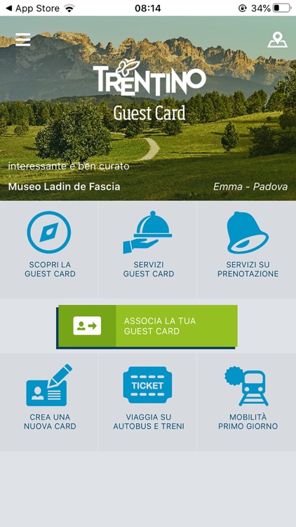 Trentino Guest Card