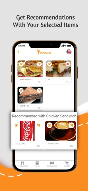 Tap2Taste: Order food app(圖5)-速報App