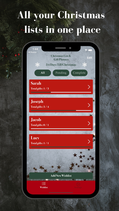 How to cancel & delete Christmas Wishlist & Planner from iphone & ipad 1