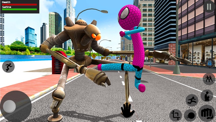 Spider Stickman Crime 1 screenshot-3