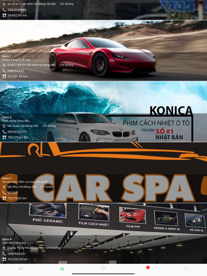 Xee - Đặt lịch chăm sóc xe