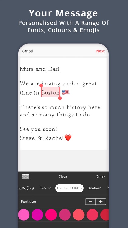 Postcard App - PostSnap USA screenshot-3