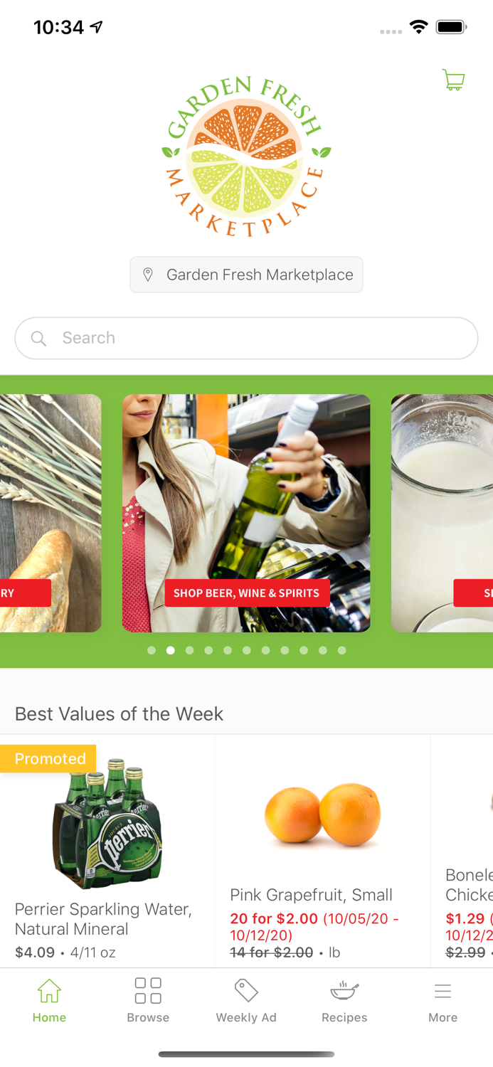 Garden Fresh Online Shopping