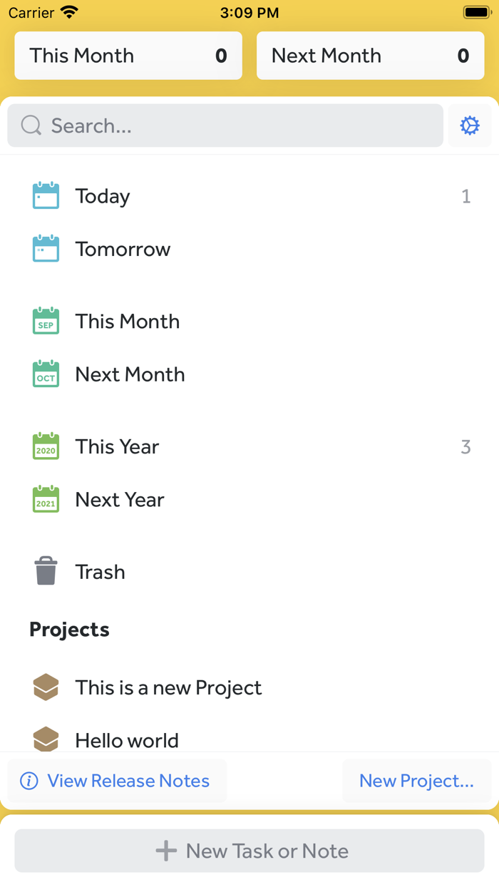 Gather  Tasks and Journal
