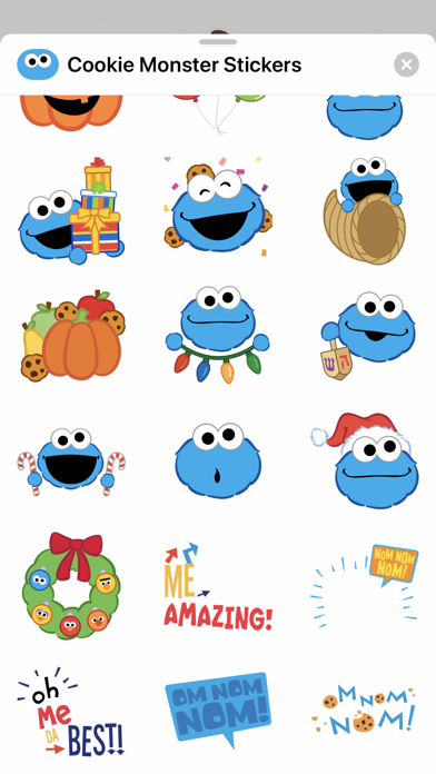 How to cancel & delete Cookie Monster Stickers from iphone & ipad 4