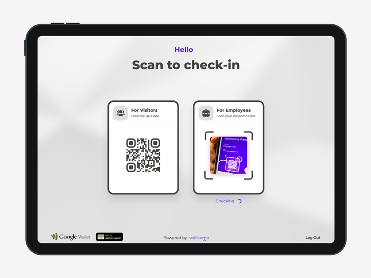Wellcome | Touchless Check-in