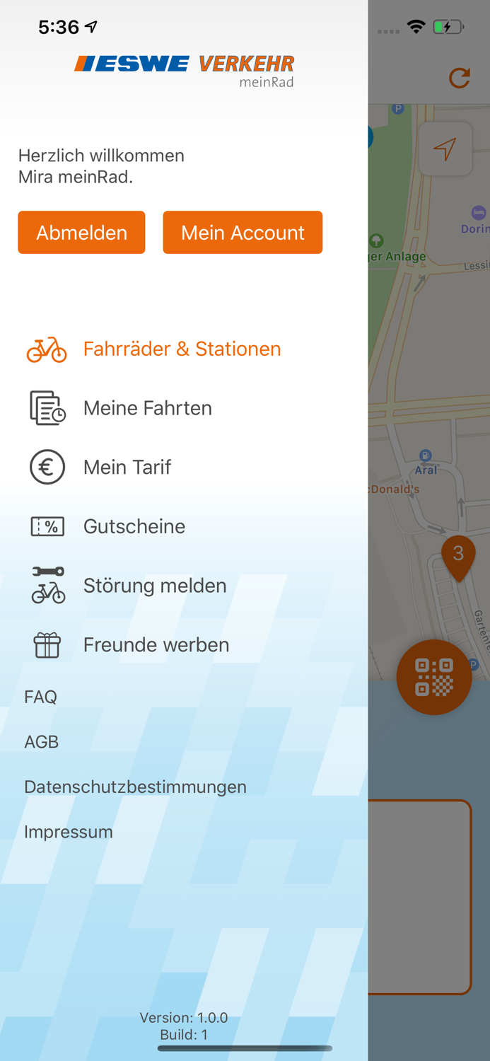 ESWE Verkehr meinRad Wiesbaden