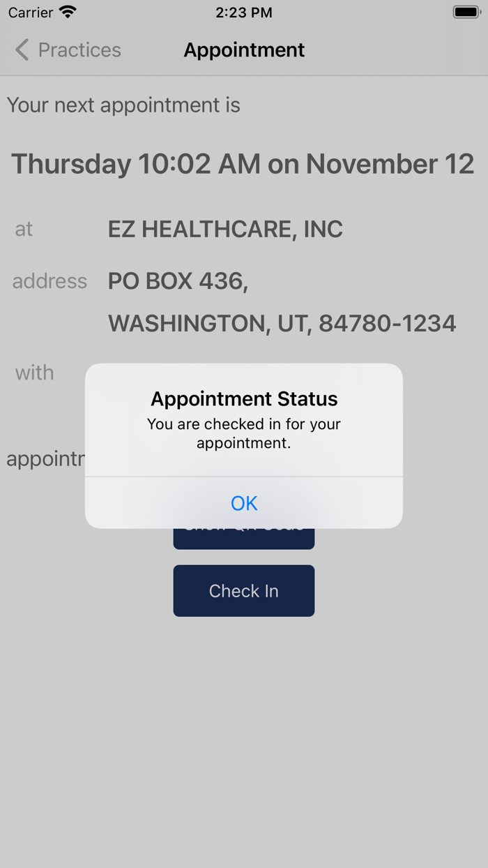 EZ Healthcare Patient