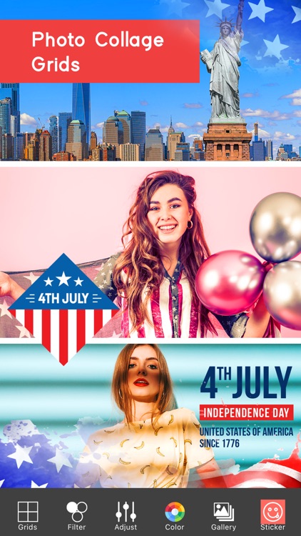 4th of July Photo Frames
