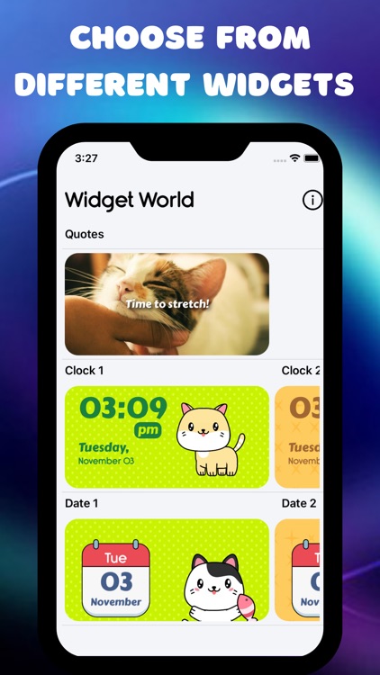 Cat World- Adorable Widget Pet