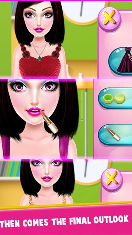 Fashion Salon Girl Makeup Game screenshot-3