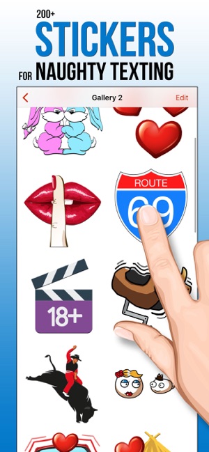 naughty imessage stickers