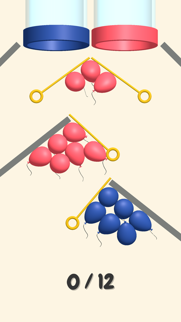 Sort Balloons - Move Pins