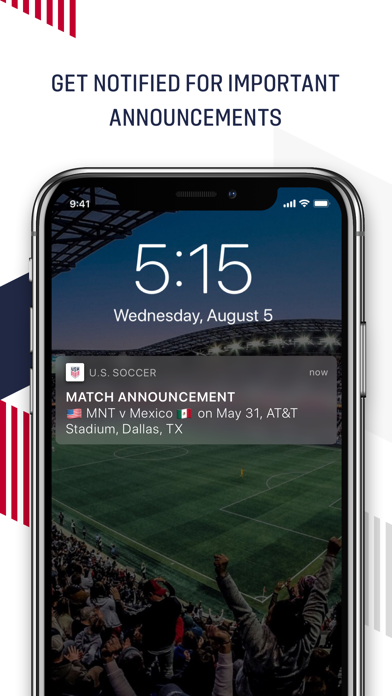 U.S. Soccer – Official App screenshot 2