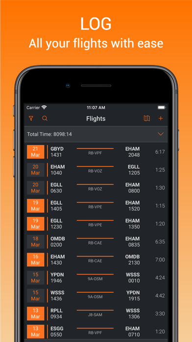 RB Pilot Logbook by CAE screenshot 3