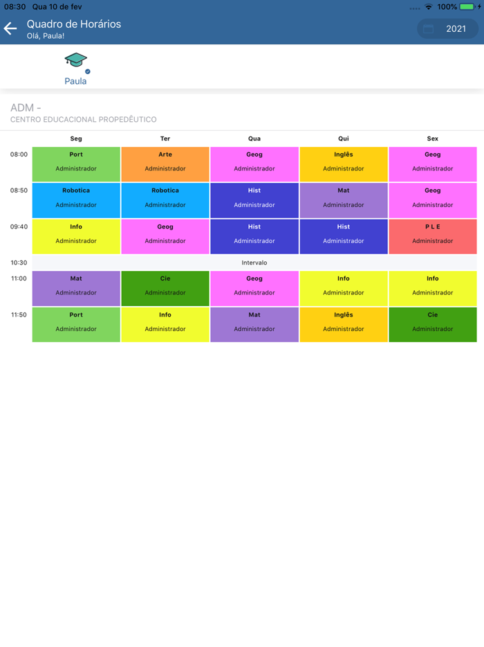 Aluno Objetivo Pindamonhangaba