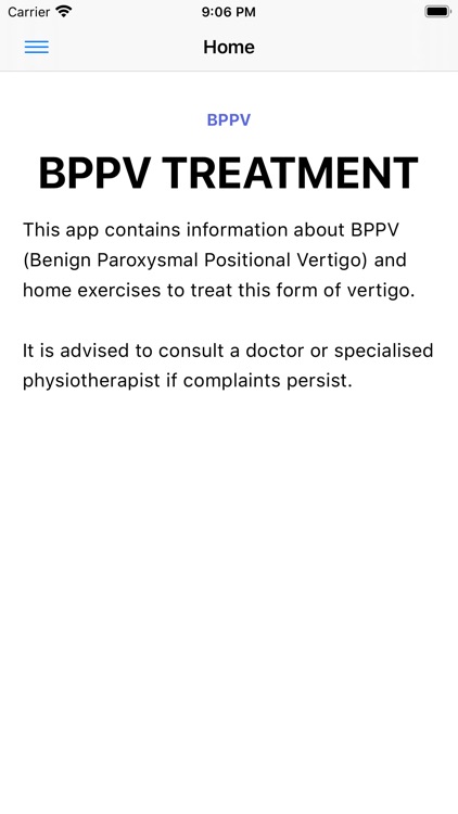 BPPV Treatment