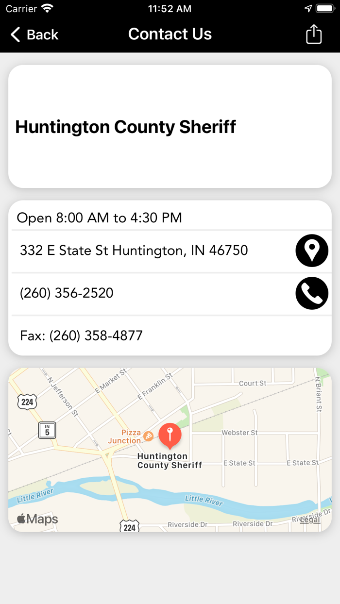 Huntington County Sheriff