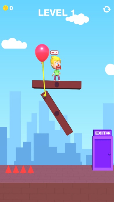 Balloon Rescue-drawing puzzle screenshot 5