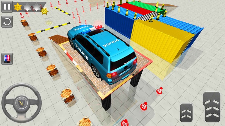 Advance Police Parking Game screenshot-4