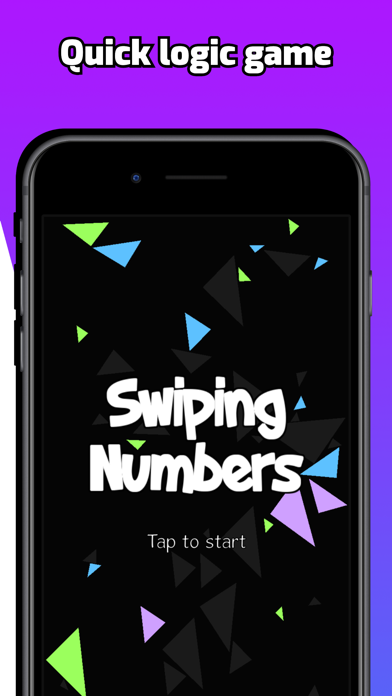 Swipey - Swiping Numbers Game screenshot 1