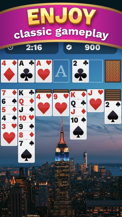 One Solitaire Cube
