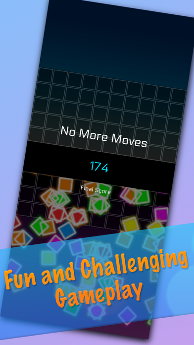 Glowy Block Puzzle screenshot 2