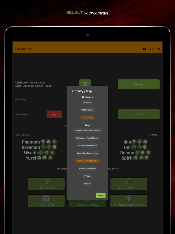 Phasmodex Phasmophobia helper
