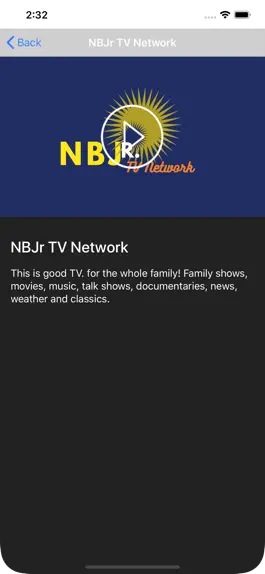 Game screenshot NBJr TV Network hack