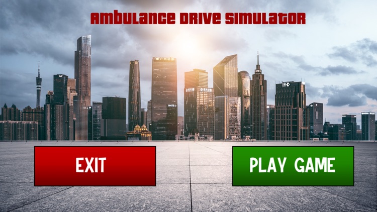 Ambulance Drive Simulator 2021