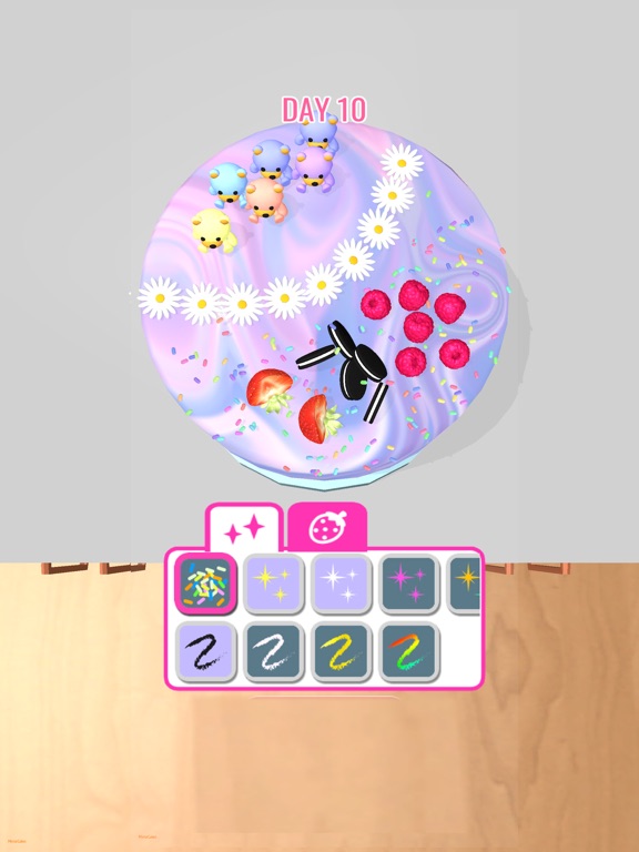 iPad Image of mirror cakes