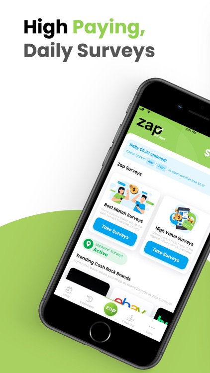 Zap Surveys - Get Paid Cash