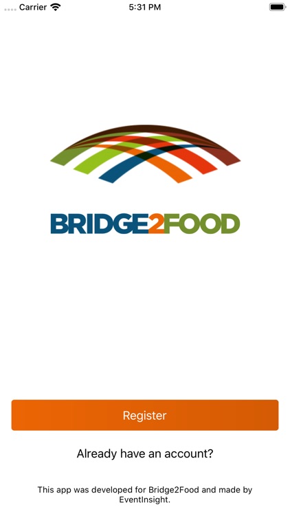 Bridge2Food Event App