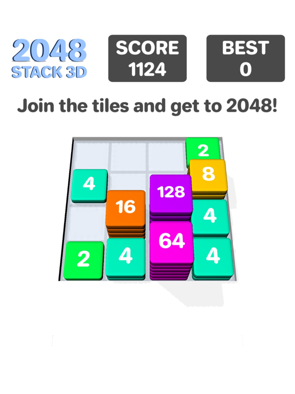 2048 Stack 3D screenshot 3