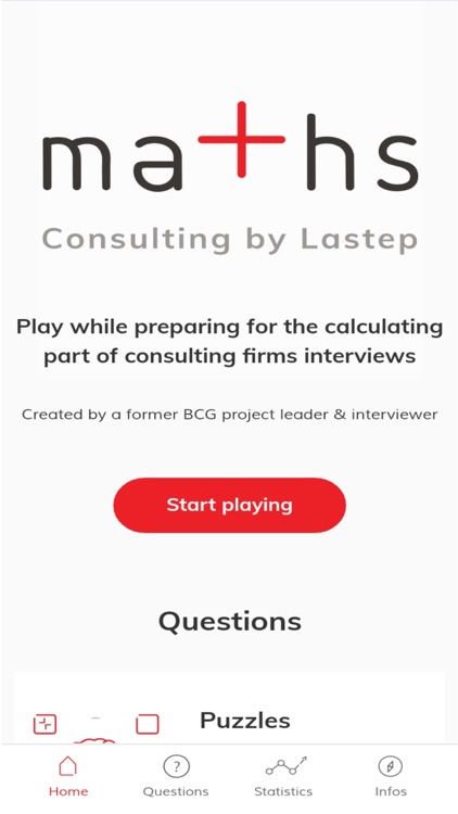 Lastep - consulting maths