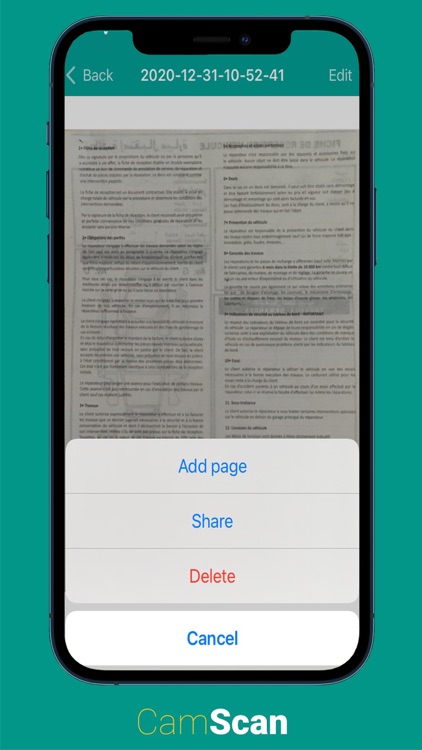 CamScan - Document scanner screenshot-3