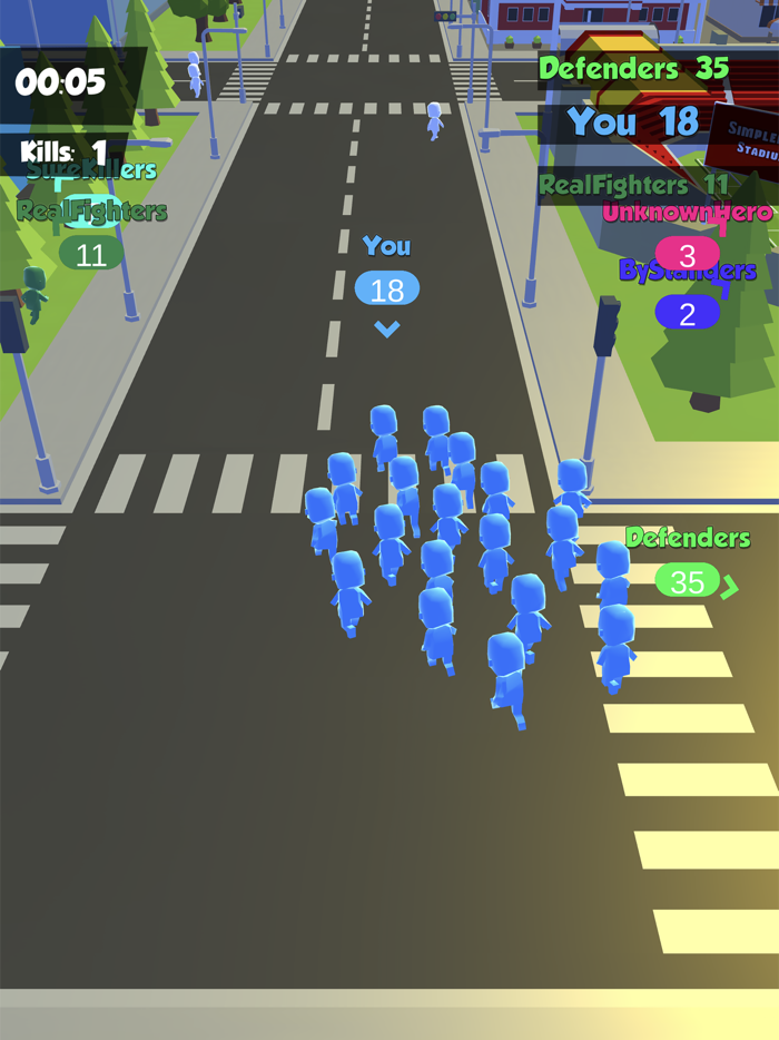 Crowd Race 3D