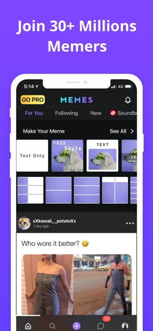 Memes Meme Maker Gif Generator On The App Store - eat roblox memes know your meme