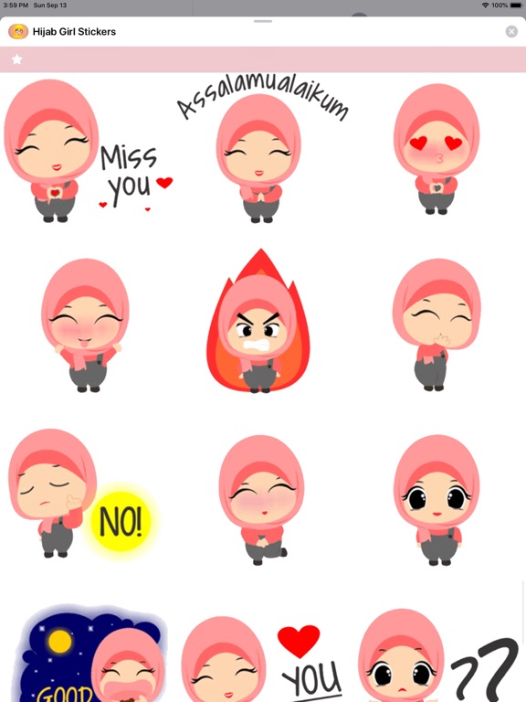 Hijab Girl Stickers screenshot 4