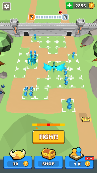 Tiny Battle - Merge Troops! screenshot 3