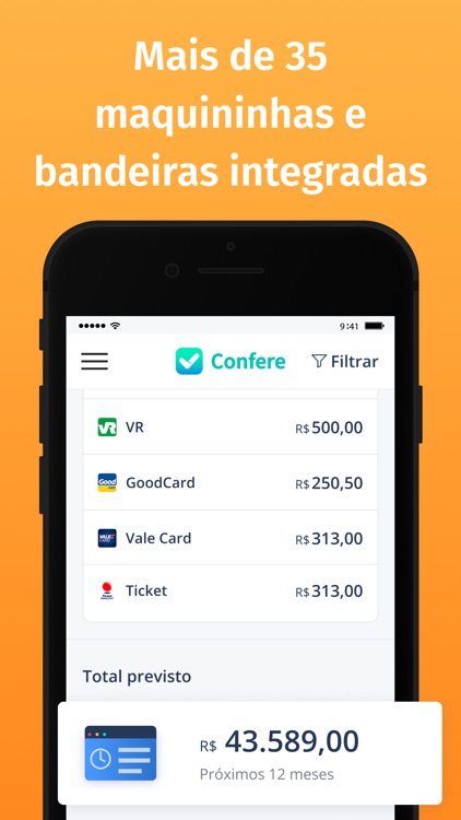 Confere - Conciliação Cartões