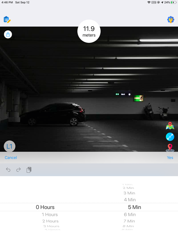 find my car - parking finder