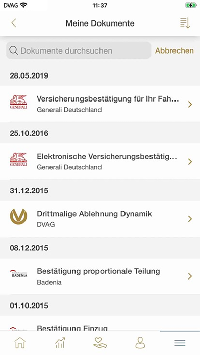 How to cancel & delete MeineApp DVAG from iphone & ipad 4