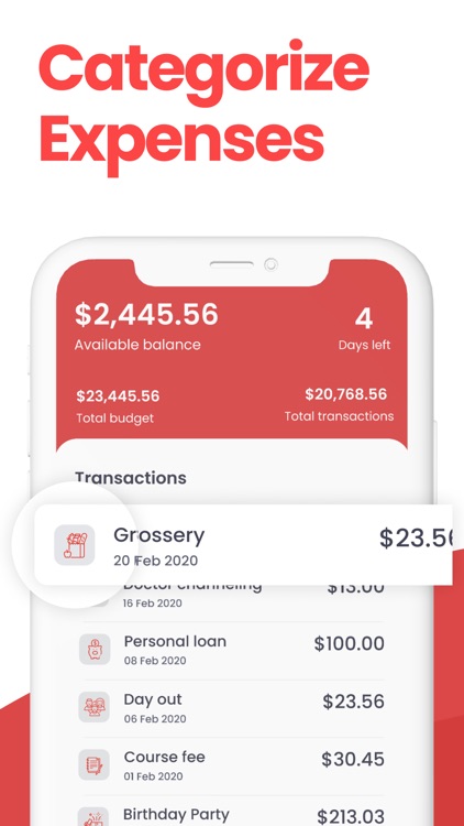 Expense Tracker: Budget Planer screenshot-4
