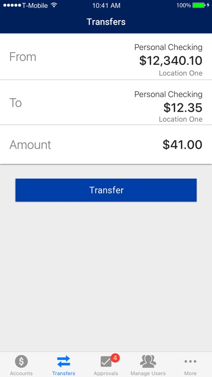 Clearview FCU Business Mobile screenshot-4