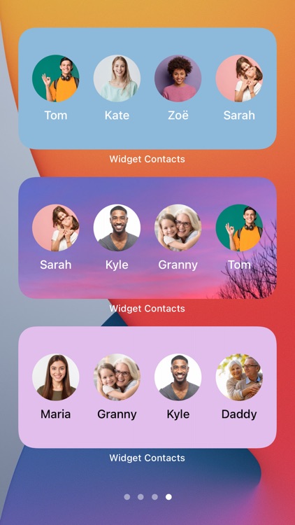 Widget Contacts screenshot-3